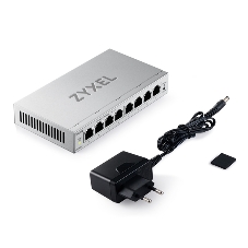 Коммутатор ZYXEL Web-managed Gigabit Switch Zyxel GS1200-8v3, 8xRJ-45: 1G, desktop, fanless