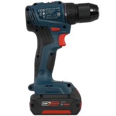 Дрель-шуруповерт Bosch GSR 185-LI, 18 В, 2 Ач, 50 Нм, бесщеточный