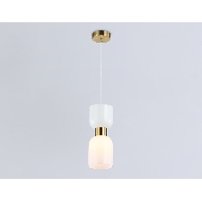 Светильник Ambrella light LH56091 BS/FR латунь/белый матовый E14 max 60W D120*1500