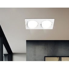 Светильник Ambrella light TN51919/2 WH белый GX53 max 12W 220*115*23