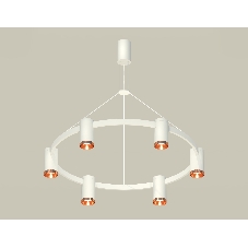 Светильник Ambrella light XB9021153/6 SWH/PPG белый песок/золото розовое полированное MR16 GU5.3 (С9021, N6135)