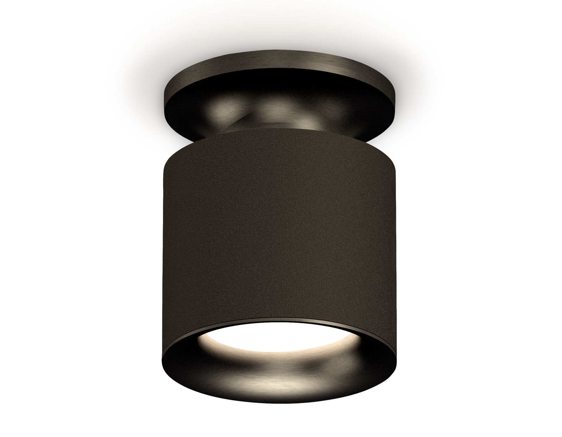 Светильник Ambrella Light XS7402061 SBK/PBK черный песок/черный полированный MR16 GU5.3 (N7926, C7402, N7011)