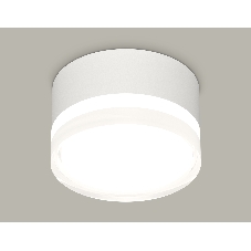 Светильник Ambrella Light XS8101023 SWH/FR/CL белый песок/белый матовый/прозрачный GX53 (C8101, N8399)