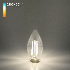 BLE1440/ Светодиодная лампа Свеча 9W 6500K E14 (CW35 прозрачный)