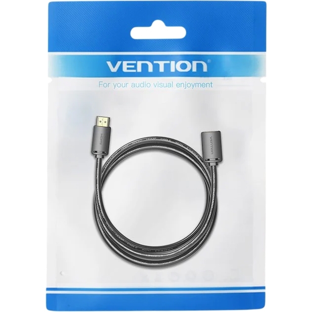 Кабель-удлинитель Vention HDMI High speed v2.0 with Ethernet 19F/19M - 3м
