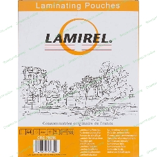Пленка для ламинирования Lamirel LA-78656 75мкм A4 (100 шт) 216x303 мм