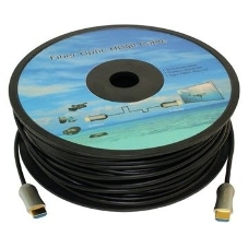 Кабель аудио-видео Fiber Optic HDMI (m)/HDMI (m) 25м. позолоченные контакты черный Кабель аудио-видео Fiber Optic HDMI (m)/HDMI (m) 25м. позолоченные контакты черный
