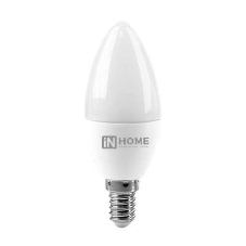 Лампа светодиодная LED-СВЕЧА-VC 8Вт свеча 4000К нейтр. белый E14 760лм 230В IN HOME 4690612020433 Лампа светодиодная LED-СВЕЧА-VC 8Вт свеча 4000К нейтр. белый E14 760лм 230В IN HOME 4690612020433