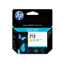 Картридж струйный HP №711 CZ132A желтый для HP DJ T120/T520 (29мл)
