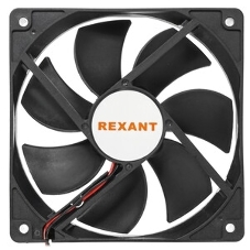 Вентилятор для корпуса Rexant RХ 12025MS 12 VDC черный, 120 мм, 2200 об/мин, 35 дБ, 2 pin