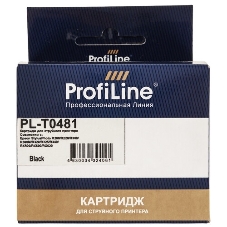 Картридж струйный ProfiLine PL-T0481 для принтеров Epson StylusPhoto R200/R220/R300/R300M/R320/R325/R340/RX500/RX600/RX620 Black водн