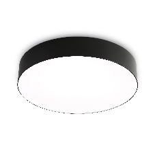 Потолочный светодиодный светильник Ambrella light FZ1360 BK черный IP20 40W 3000-6500K 390*80 (ПДУ ИК)
