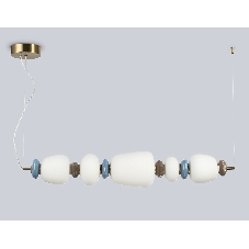 Светильник Ambrella light LH53176 SB/WH бронза/белый 26W 3000K 960*170*1230