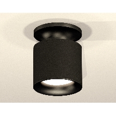 Светильник Ambrella Light XS7402061 SBK/PBK черный песок/черный полированный MR16 GU5.3 (N7926, C7402, N7011)