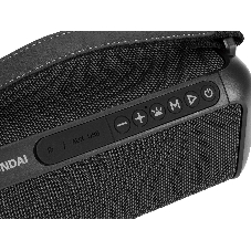 Колонка портативная Hyundai H-PS1007 черный 60W 2.0 BT 10м 2600mAh