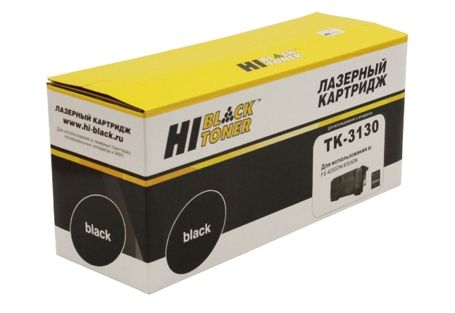 Расходные материалы Hi-Black TK-3130 Картридж для Kyocera-Mita FS-4200DN/4300DN (Hi-Black) TK-3130, 25К