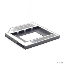 Контейнер для HDD Gembird MF-95-02 Низкопрофильный адаптер для 2.5-дюймового накопителя в отсек 5.25 дюйма, 12 мм