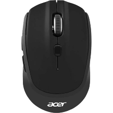 Мышь беспроводная Acer OMR040 черный, 1600 dpi, радиоканал, USB, кнопки - 6