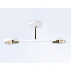 Светильник Ambrella light TR8222/2 WH/SB белый/бронза E27/2 max 40W 510*165*190