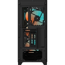 Компьютерный корпус Gigabyte C301G черный без БП ATX 4x120мм 4x140мм 2xUSB 3.0 audio bott PSU