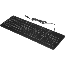 Клавиатура проводная Defender Raid GK-778DL, USB, черный