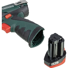 Дрель-шуруповерт Metabo PowerMaxx BS, 12 В, 2 Ач, 34 Нм, щеточный