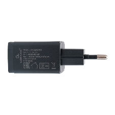Сетевое зарядное устройство Cablexpert MP3A-PC-57, 5Вт, 1А, 1хUSB, черный, пакет