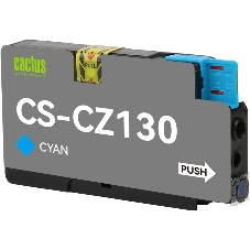 Картридж струйный Cactus CS-CZ130 №711 голубой (26 мл) для HP DesignJet T120/T520