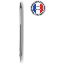 Ручка шариковая Parker Jotter Monochrome XL SE20 (CW2122756) Stainless Steel, M, синие чернила, подарочная коробка