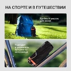 Колонка портативная Digma D-PS1521 черный 16W 2.0 BT 10м 1800mAh