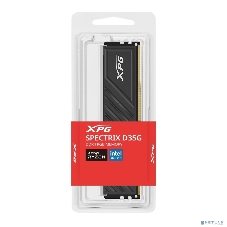 Оперативная память XPG Spectrix D35G RGB, DDR4, 16GB (1x16GB), 3200MHz, CL16, DIMM, с радиатором, RGB, черный