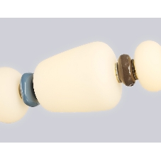 Светильник Ambrella light LH53176 SB/WH бронза/белый 26W 3000K 960*170*1230