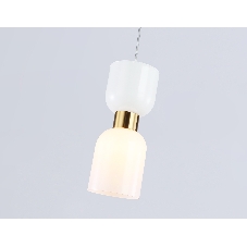 Светильник Ambrella light LH56091 BS/FR латунь/белый матовый E14 max 60W D120*1500
