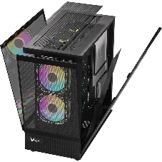 Компьютерный корпус AeroCool/Formula Crystal Z8 черный без БП ATX 9x120мм 7x140мм 1xUSB2.0 1xUSB3.0 1xUSB3.1 audio bott PSU