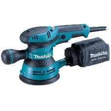 Эксцентриковая шлифовальная машина Makita BO5041 ЭШМ,300Вт,ф125мм,4000-12000об\м,ампл-2.8мм,1.4кг,кор,п\сборник,доп.рукоятка