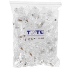 Коннектор LANMASTER (TWT-PL45-8P8C-6V) UTP Cat.6 RJ45 прозрачный (упак.: 100 шт)