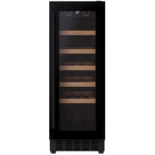 Винный шкаф LEX LWD3020BL черный, 56 л, 1 отсек, 20 бут.