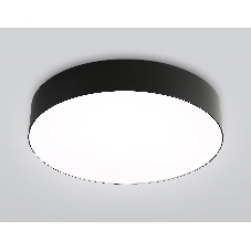 Потолочный светодиодный светильник Ambrella light FZ1360 BK черный IP20 40W 3000-6500K 390*80 (ПДУ ИК)