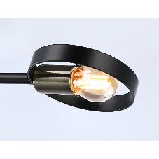Светильник Ambrella light TR8225/2 BK/SB черный/бронза E27/2 max 40W 510*165*190