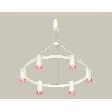 Светильник Ambrella light XB9021201/6 SWH/PI белый песок/розовый MR16 GU5.3 (С9021, N6152)
