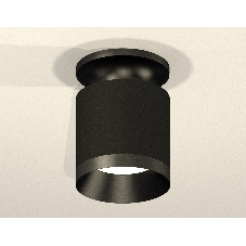 Светильник Ambrella Light XS7402062 SBK/PBK черный песок/черный полированный MR16 GU5.3 (N7926, C7402, N7031)