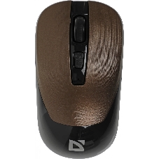 Мышь беспроводная Defender Wave MM-995 бронзовый, 1600 dpi, радиоканал, USB, кнопки - 4