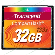Флеш карта CF 32Gb Transcend TS32GCF133 w/o adapter
