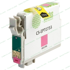 Картридж струйный Cactus CS-EPT0733 пурпурный (11,4 мл) для Epson Stylus С79/C110/СХ3900/CX4900/CX5900/CX7300/CX8300/CX9300
