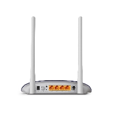 Маршрутизатор TP-Link VDSL/ADSL 300Mbps Wi-Fi VDSL/ADSL Modem Router, 802.11b/g/n, 300Mbps at 2.4GHz, 4 FE LAN ports, 2 fixed antennas, Clound Support, with VDSL splitter, Annex A/B