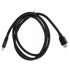 Кабель аудио-видео Cactus CS-HDMI.2-1.5 HDMI (m)/HDMI (m) 1.5м. позолоченные контакты черный