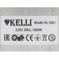 Плитка электрическая Kelli KL-5061