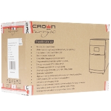 Источник бесперебойного питания CROWN On-Line CMUOA-350-1K EURO 1000VA/900W, корпус металл, TOWER, АКБ 3*12V/7AH, PF-0.9, AVR 110-300V, порт RJ-11/45+USB/RS-232, EPO, розетки 2*EURO, входной кабель 2 м, вентилятор охлаждения, автомат, слот для SNMP, порт для доп. батарейных кабинетов, ПО