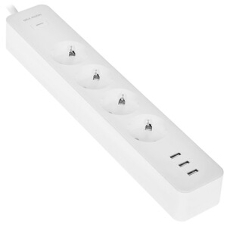 Сетевой фильтр EKF UFP10-375-6-05 6x5 м 10А/2,2 кВт с выкл. c/з ПВС 3х0,75 Блокбастер EKF PROxima