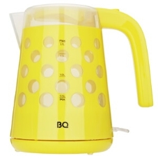 Чайник электрический BQ KT1713P Yellow. Мощность:2200 Вт, Объем 1,7л, LED подсветка